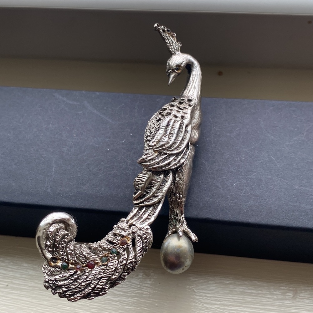 Oleg Cassini Large Brooch. Very Rare.
